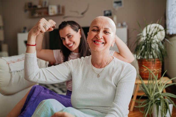 Mother and daughter are fighting cancer