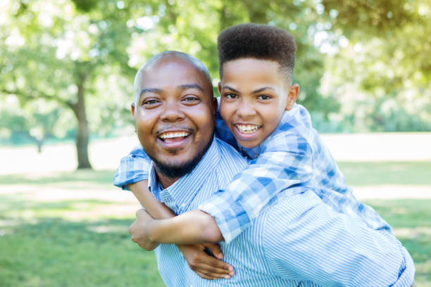 Dad and son